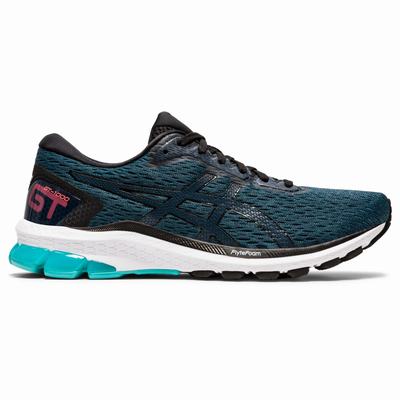 Asics Gt-1000 9 - Miesten Juoksukengät - Sininen/Mustat